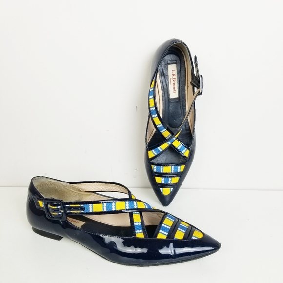 LK Bennett Shoes - LK Bennett patent leather pointed flats